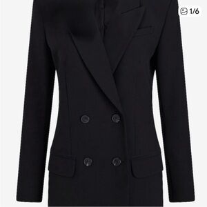 Express Black Slim Cut Double-Breasted Women's Blazer.